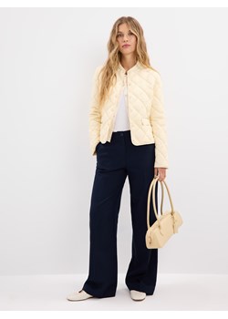 Mohito - Wiosenna masełkowa kurtka - żółty ze sklepu Mohito w kategorii Kurtki damskie - zdjęcie 189303306