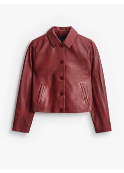 Mohito - Kurtka skórzana - kasztanowy ze sklepu Mohito w kategorii Koszule damskie - zdjęcie 189303398