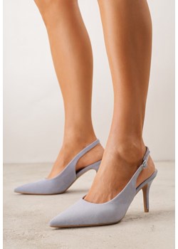 Niebieskie Sandały na Szpilce w Stylu Slingback Tarosie ze sklepu renee.pl w kategorii Czółenka - zdjęcie 189303989