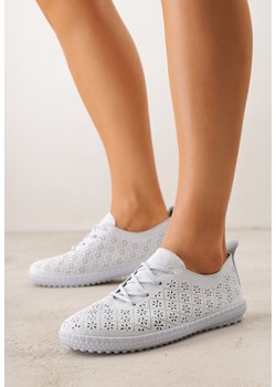 Niebieskie Ażurowe Tenisówki w Stylu Boho Tidira ze sklepu renee.pl w kategorii Trampki damskie - zdjęcie 189304016