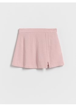 Reserved - Spódnico-szorty z lnem - brudny róż ze sklepu Reserved w kategorii Spodenki dziewczęce - zdjęcie 189304278