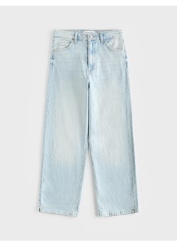 Reserved - Jeansy straight fit - niebieski ze sklepu Reserved w kategorii Jeansy damskie - zdjęcie 189304428