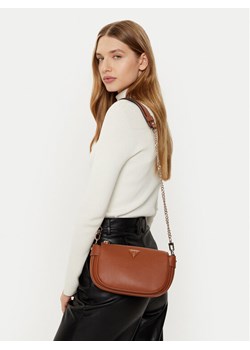 Torebka Guess HWBG95 19170 Brązowy ze sklepu eobuwie.pl w kategorii Listonoszki - zdjęcie 189306067