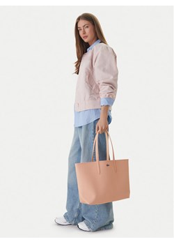 Torebka Lacoste Anna NF2142AA Bordowy ze sklepu eobuwie.pl w kategorii Torby Shopper bag - zdjęcie 189306165