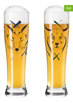 RITZENHOFF Kufle (2 szt.) "Brauchzeit" w kolorze czarnym - 500 ml ze sklepu Limango Polska w kategorii Naczynia - zdjęcie 189306659