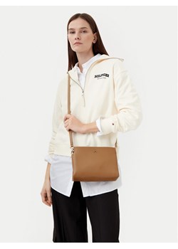 Tommy Hilfiger Torebka Th Legacy Mini Crossover AW0AW17225 Brązowy ze sklepu MODIVO w kategorii Listonoszki - zdjęcie 189307046