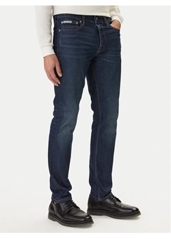 Calvin Klein Jeans Jeansy LV04RD740G Granatowy Slim Fit ze sklepu MODIVO w kategorii Jeansy męskie - zdjęcie 189307146