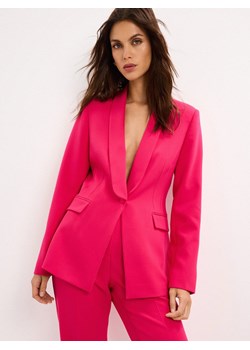 Mohito - Dopasowana różowa marynarka - fuksjowy ze sklepu Mohito w kategorii Marynarki damskie - zdjęcie 189307629