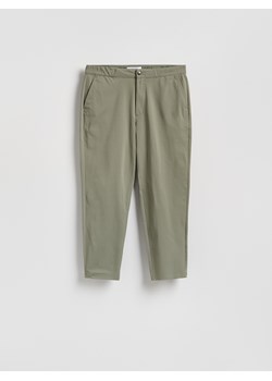 Reserved - Spodnie chino slim fit - szary ze sklepu Reserved w kategorii Spodnie męskie - zdjęcie 189309596