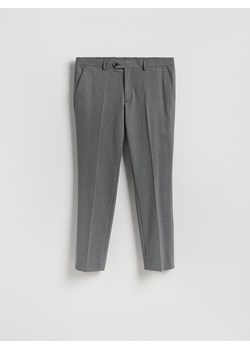 Reserved - Spodnie garniturowe slim fit - ciemnoszary ze sklepu Reserved w kategorii Spodnie męskie - zdjęcie 189309688