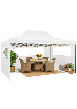 Biały namiot plenerowy A2-E75 ze sklepu Edinos.pl w kategorii Dekoracje i akcesoria ogrodowe - zdjęcie 189310229