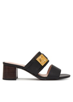 Klapki Coccinelle C-Me Lock E4 U7Q 17 02 01 Czarny ze sklepu eobuwie.pl w kategorii Klapki damskie - zdjęcie 189310328