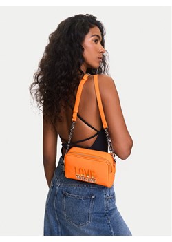 Torebka LOVE MOSCHINO JC4255PP0MKD0450 Pomarańczowy ze sklepu eobuwie.pl w kategorii Listonoszki - zdjęcie 189310437