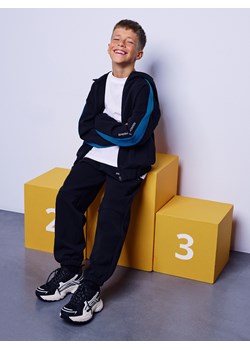 Reserved - Dzianinowy komplet z bawełną - czarny ze sklepu Reserved w kategorii Komplety chłopięce - zdjęcie 189313638