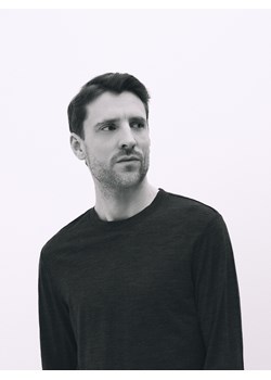 Reserved - Longsleeve z wełny merino - ciemnoszary ze sklepu Reserved w kategorii T-shirty męskie - zdjęcie 189313686