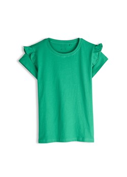 GATE Bawełniana koszulka z falbankami 3Y ze sklepu gateshop w kategorii Bluzki dziewczęce - zdjęcie 189313926