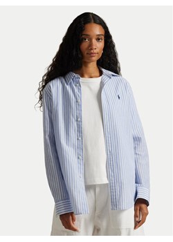 Polo Ralph Lauren Koszula 211971514503 Błękitny Classic Fit ze sklepu MODIVO w kategorii Koszule damskie - zdjęcie 189314266