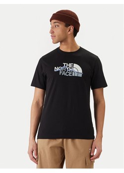 The North Face T-Shirt Mountain Line NF0A8GUX Czarny Regular Fit ze sklepu MODIVO w kategorii T-shirty męskie - zdjęcie 189314298