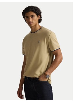 Polo Ralph Lauren T-Shirt 710963492500 Beżowy Regular Fit ze sklepu MODIVO w kategorii T-shirty męskie - zdjęcie 189314307