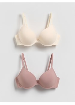 Reserved - Modulowany biustonosz 2 pack - brązowy ze sklepu Reserved w kategorii Biustonosze - zdjęcie 189314769