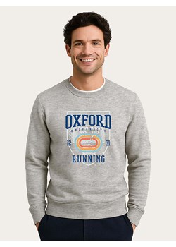 WOOOP Bluza "Oxford Universite Running" w kolorze szarym ze sklepu Limango Polska w kategorii Bluzy męskie - zdjęcie 189315256