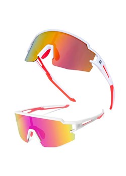 Juniorskie 6-10 lat sportowe okulary przeciwsłoneczne polaryzacyjne SP345-WHITE ze sklepu Stylion w kategorii Okulary przeciwsłoneczne dziecięce - zdjęcie 189315616