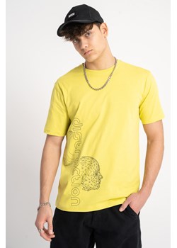 Limonkowy t-shirt REGULAR z autorską grafiką z przodu, Rozmiar - 152, Kolor - Limonkowy ze sklepu REPORTER w kategorii T-shirty chłopięce - zdjęcie 189316599