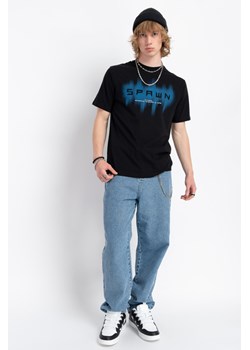 Niebieskie spodnie jeansowe o kroju BAGGY, Rozmiar - 152, Kolor - Niebieski ze sklepu REPORTER w kategorii Spodnie chłopięce - zdjęcie 189316647