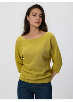 Reserved - Sweter z wiskozą - zielony ze sklepu Reserved w kategorii Bluzki damskie - zdjęcie 189317167