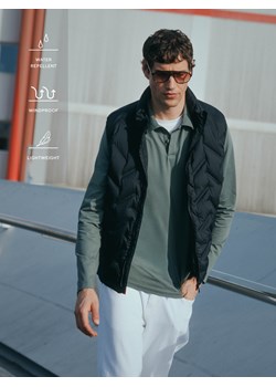 Reserved - Puchowa kamizelka - czarny ze sklepu Reserved w kategorii Kamizelki męskie - zdjęcie 189317225