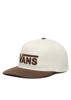 Vans Czapka z daszkiem Drop V Logo Snapback VN000QAHFST1 Brązowy ze sklepu MODIVO w kategorii Czapki dziecięce - zdjęcie 189318546