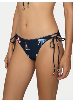 Seafolly Dół od bikini Beach Club 40760-303 Granatowy ze sklepu MODIVO w kategorii Stroje kąpielowe - zdjęcie 189318585