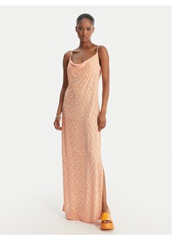 Roxy Sukienka letnia Semi Tropic ERJWD03912 Pomarańczowy Regular Fit ze sklepu MODIVO w kategorii Sukienki - zdjęcie 189318599