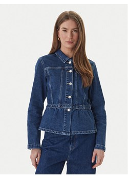 ONLY Kurtka jeansowa Remi 15363587 Granatowy Slim Fit ze sklepu MODIVO w kategorii Kurtki damskie - zdjęcie 189318615