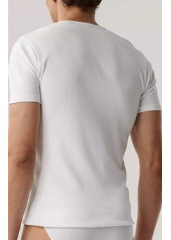 Atlantic bawełniany t-shirt męski BMV-048-BIAŁY, Kolor biały, Rozmiar S, ATLANTIC ze sklepu Primodo w kategorii T-shirty męskie - zdjęcie 189319639