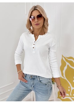bluzka clara biała one size ze sklepu UBRA w kategorii Bluzki damskie - zdjęcie 189320086