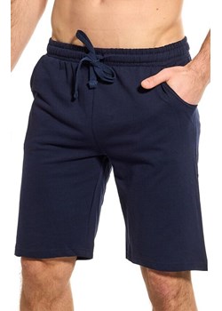 Bawełniane spodenki męskie granatowe TS001, Kolor granatowy, Rozmiar M, Noviti ze sklepu Intymna w kategorii Piżamy męskie - zdjęcie 189320757