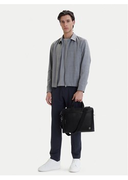 Torba na laptopa Calvin Klein Emblem Hw Commuter LV04D3290G Czarny ze sklepu eobuwie.pl w kategorii Torby na laptopa - zdjęcie 189320896