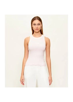 Guess Jeans Top RINGER | Slim Fit ze sklepu Gomez Fashion Store w kategorii Bluzki damskie - zdjęcie 189321595