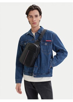 Tommy Hilfiger Saszetka Th Central Slingpack AM0AM14170 Czarny ze sklepu MODIVO w kategorii Torby męskie - zdjęcie 189322718