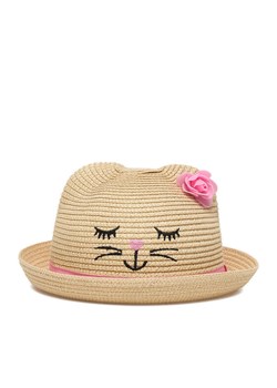 Nelli Blu Kapelusz 4K3-001-SS24 Beżowy ze sklepu MODIVO w kategorii Czapki dziecięce - zdjęcie 189322729