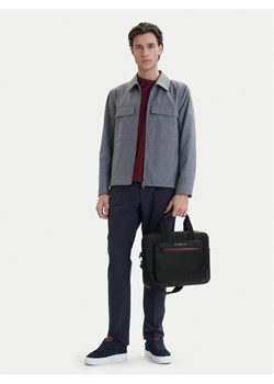 Tommy Hilfiger Torba na laptopa Th Foundation Computer Bag AM0AM14158 Czarny ze sklepu MODIVO w kategorii Torby na laptopa - zdjęcie 189322735