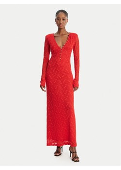 Bardot Sukienka koktajlowa Zenia 60239DB Czerwony Slim Fit ze sklepu MODIVO w kategorii Sukienki - zdjęcie 189322835