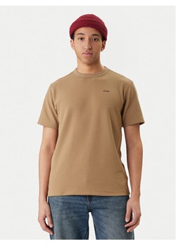 G-Star Raw T-Shirt D28609-E383 Beżowy Regular Fit ze sklepu MODIVO w kategorii T-shirty męskie - zdjęcie 189322859