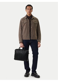 Calvin Klein Torba na laptopa Emblem Aop Emboss Commuter LV04D3329G Czarny ze sklepu MODIVO w kategorii Torby na laptopa - zdjęcie 189322929