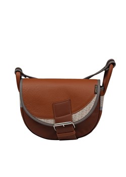 damska torebka listonoszka skórzana na ramię Freshman Mini czarna ze sklepu Słoń Torbalski w kategorii Listonoszki - zdjęcie 189323665