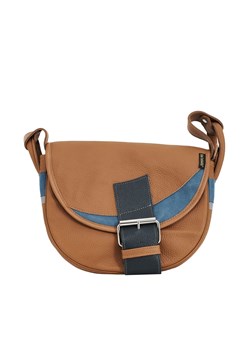 brązowa damska torebka listonoszka skórzana na ramię Freshman Mini ze sklepu Słoń Torbalski w kategorii Listonoszki - zdjęcie 189323736