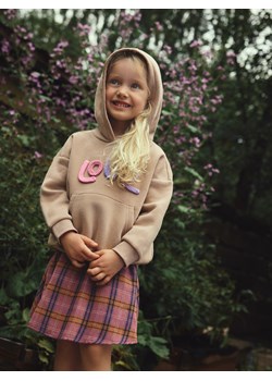 Reserved - Bluza z aplikacją - beżowy ze sklepu Reserved w kategorii Bluzy dziewczęce - zdjęcie 189324187