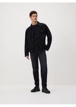 Reserved - Jeansy carrot z efektem sprania - czarny ze sklepu Reserved w kategorii Jeansy męskie - zdjęcie 189324239