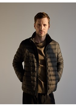 Reserved - Puchowa kurtka z pokrowcem - zielony ze sklepu Reserved w kategorii Kurtki męskie - zdjęcie 189324825